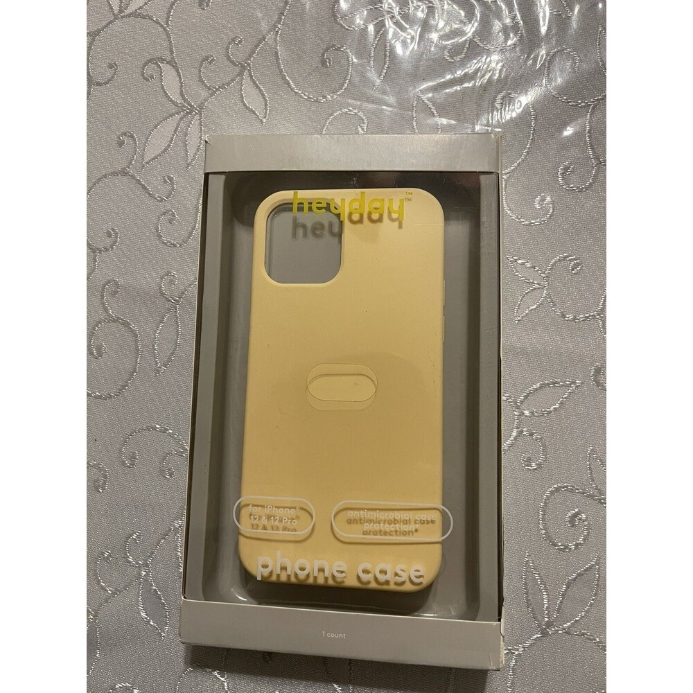 Heyday iPhone 12 And 12 Pro Phone Case MIst Yellow